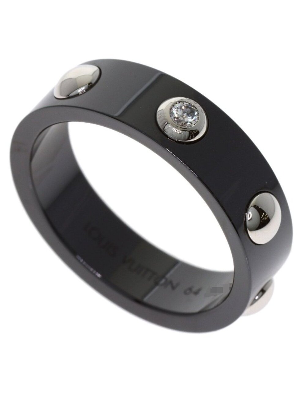 Louis Vuitton Petite Bague Diamond 64 Ring Ceramic